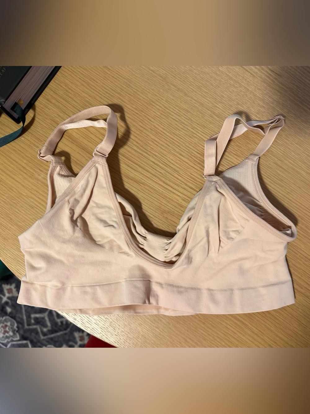 NWT_SKIMS Shapewear Bralette Sand View 3